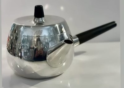 Georg Jensen – théière – argent massif.