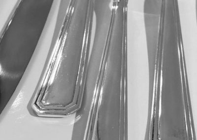 Ménagère, orfèvre Orbrille, 191 pièces, Art-déco,argent massif, à saisir