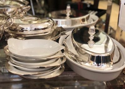 Lot de pièces d’argenterie du restaurant La Grande Cascade !