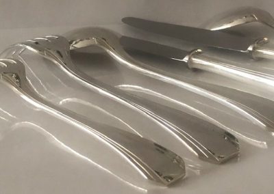 Magnifique ménagère, Christofle, art-déco, modèle Boréal/Palm