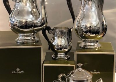 Magnifique service thé et café-Christofle-modèle Vendôme !