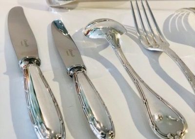 Ménagère ancienne, Christofle, modèle Rubans !