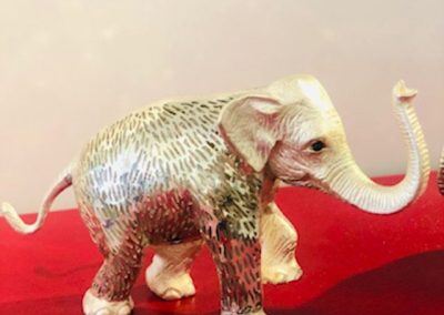 Collection lumière d’argent de Christofle : « Les éléphants »