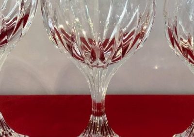 Service de verres en cristal – Baccarat – Masséna