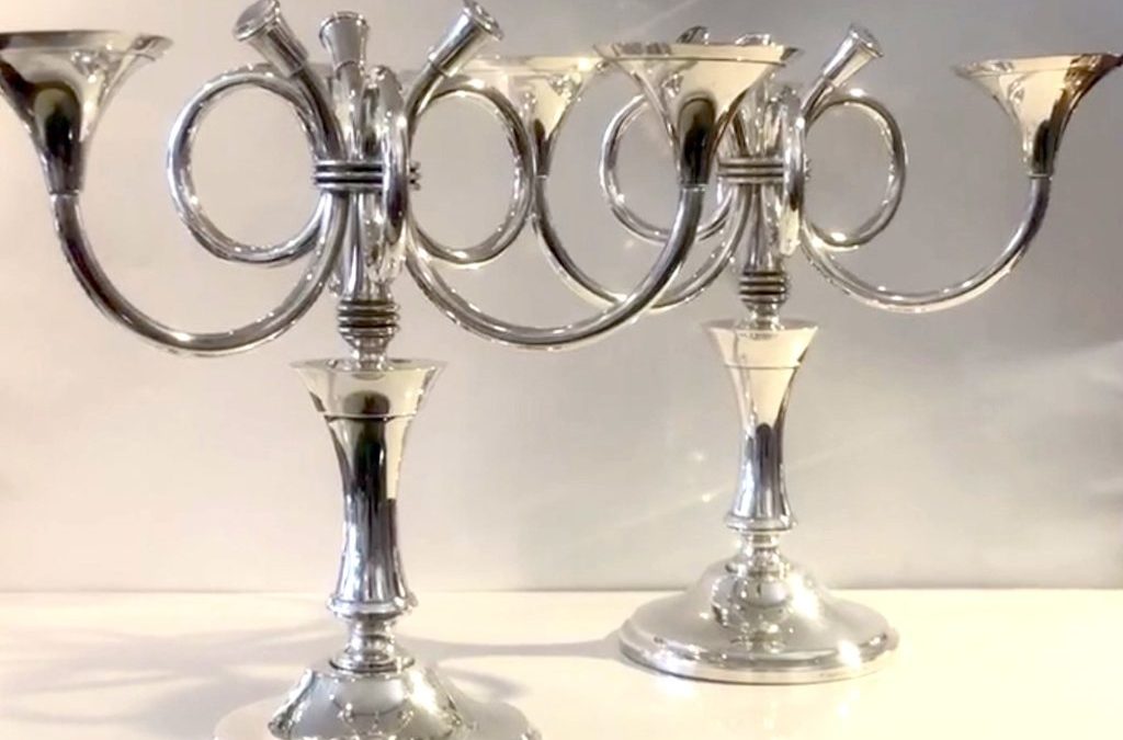 Paire de chandeliers, Ercuis, à saisir vite !