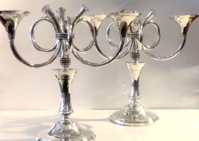 Paire de chandeliers, Ercuis, à saisir vite !