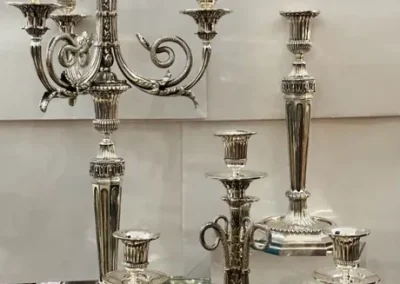 Paire de candélabres signée Boin-Taburet.