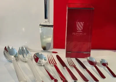 Ménagère Puiforcat, Art déco, modèle Normandie.