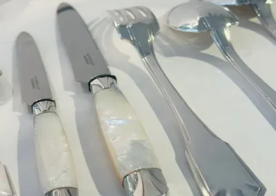 Ménagère art déco, signée Boulenger.