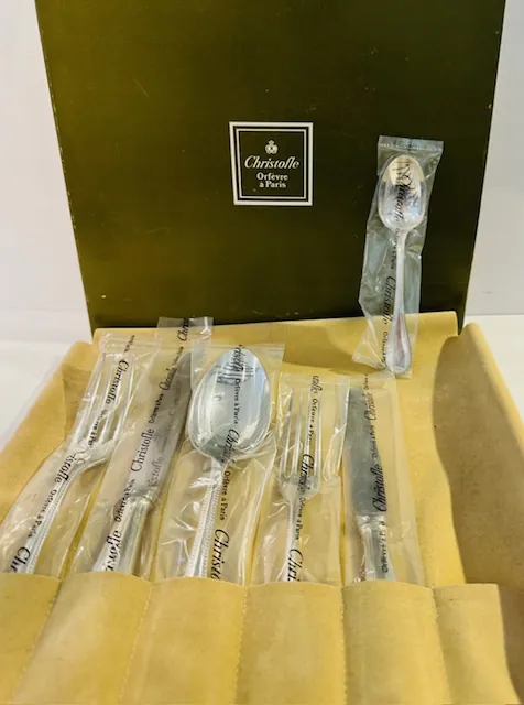 Trousses Christofle, modèle Spatours