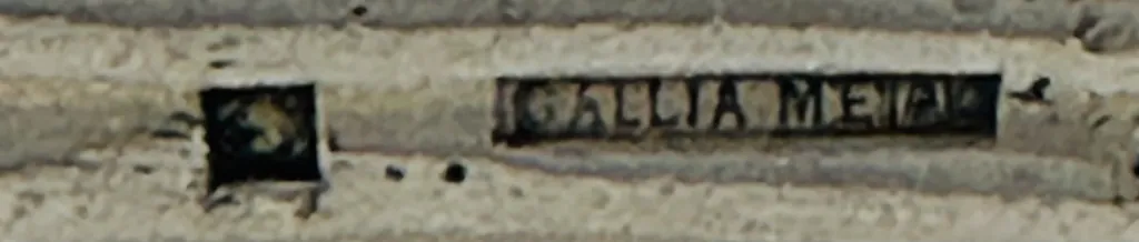 12 porte-couteaux, « Gallia », « Anémones » - poinçon