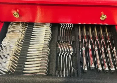 Ménagère Christofle, modèle Spatours, 165 pièces.