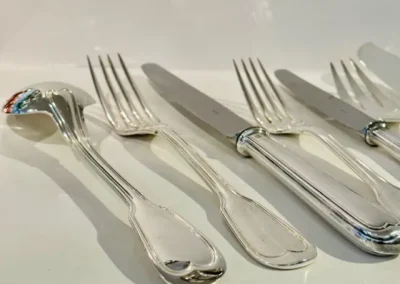 Ménagère au modèle iconique français : le Filet.