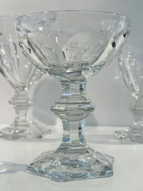 Ensemble de verres Baccarat, modèle Harcourt : coupe à champagne