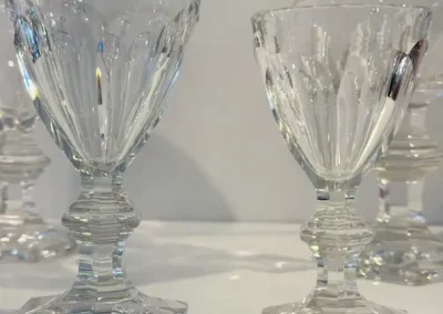 Ensemble de verres Baccarat, modèle Harcourt.