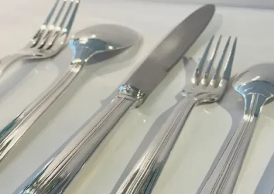 Ménagère Ercuis, modèle art déco.