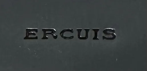 Ménagère Ercuis, modèle art déco : coffret