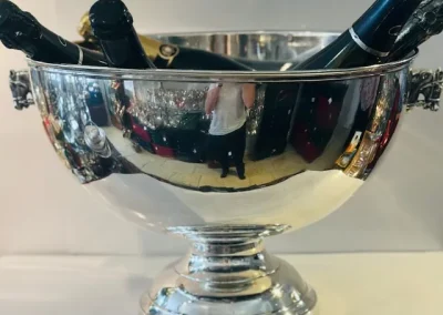 Rafraîchissoir à champagne – poignées en forme de tête de cheval