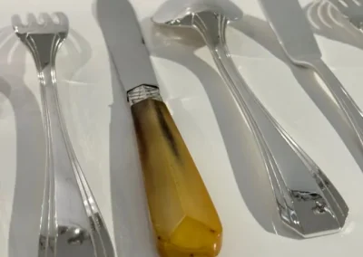 Ménagère Christofle, modèle Boréal.