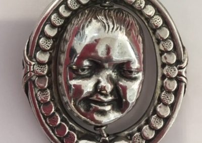 Hochet- Jean qui pleure et Jean qui rit- argent massif-ivoire