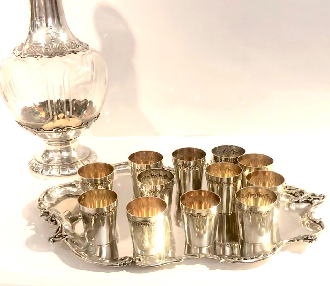 Service à whisky Christofle