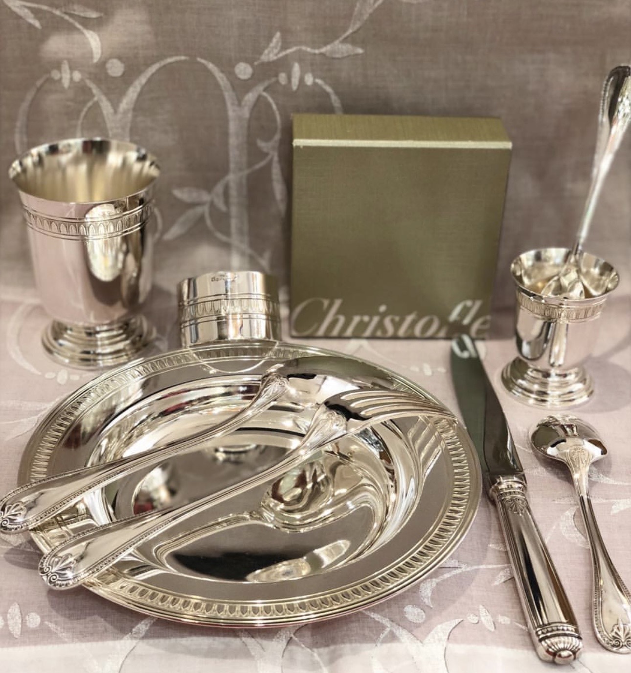 Ensemble de naissance, Christofle, Malmaison