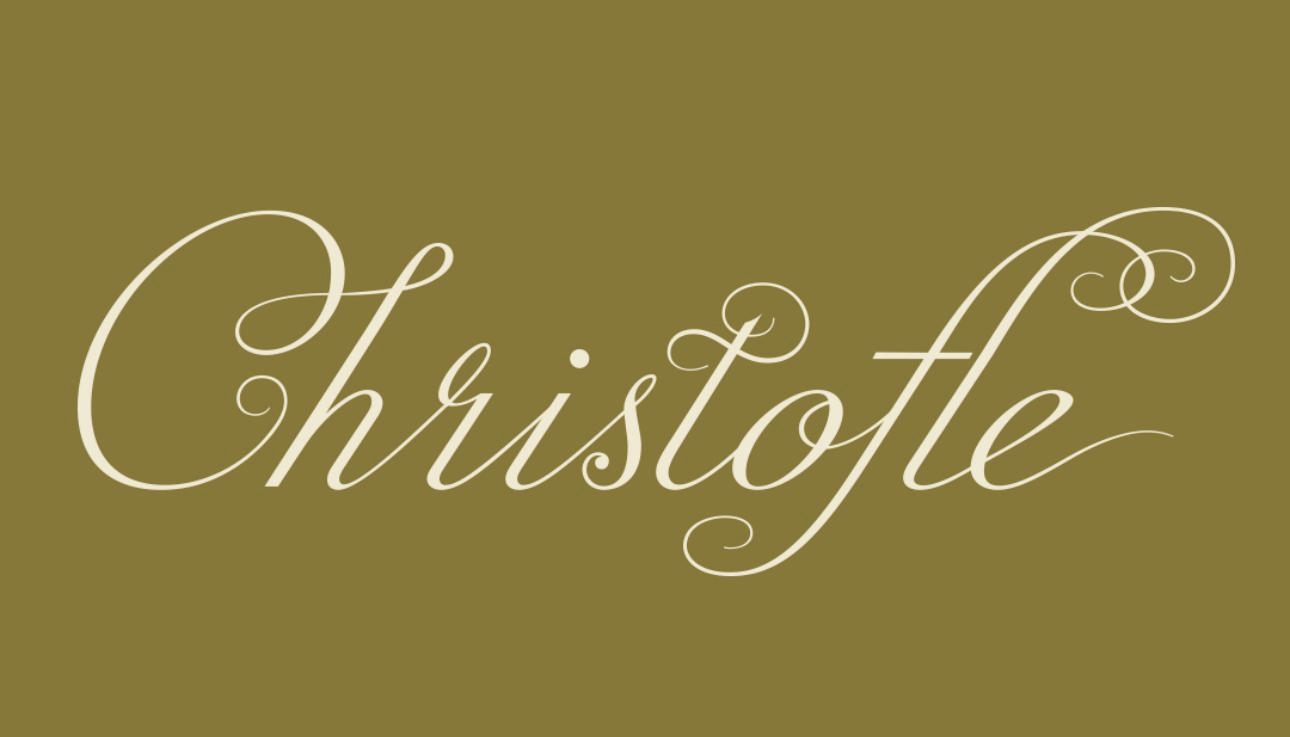 Logo Christofle vintage