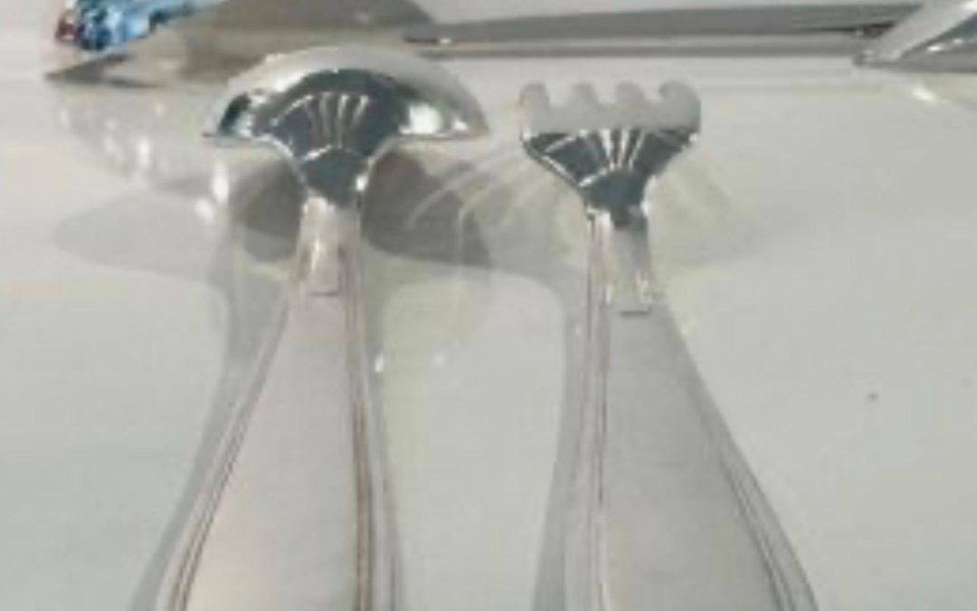 Ménagère Art-déco, de la maison d’orfèvrerie Ercuis.