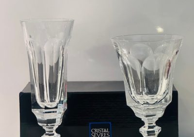 Cristallerie de Sèvres – modèle Chenonceau.