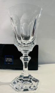 Verre à eau, modèle Chenonceau, cristallerie de Sèvres