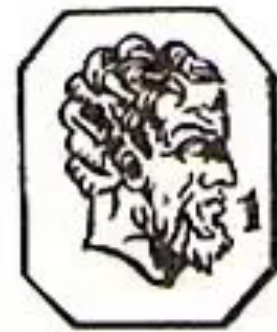 Poinçon d'argent vieillard