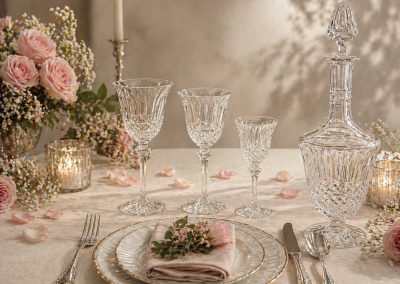 Verres et carafe – Saint Louis – Tommy